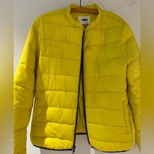 Polyfill “down” yellow Old Navy jacket